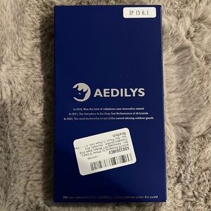 AEDILYS Clear stockproof IPhone 13 phone case
